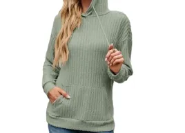 bluza-z-kapturem-elegancka-casual-s-zielona