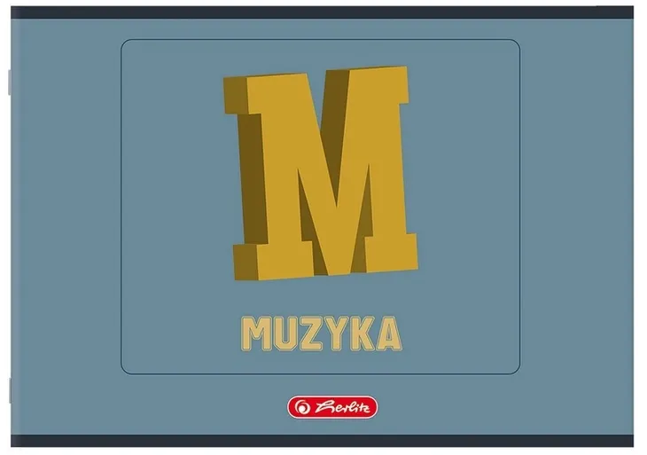 HERLITZ ZESZYT SZKOLNY MUZYKA A5 16 kartek 5LINIA
