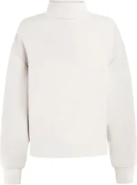 bluza-z-golfem-damska-luzna-kremowa-2xl