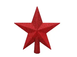 gwiazda-na-czubek-choinki-20cm-czerwona-brokat