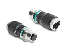 delock-90663-przejsciowka-do-kabli-d-coded-4-pin-rj-45-czarny