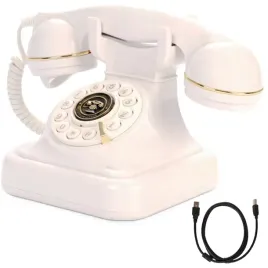 telefon-weselny-audio-ksiega-gosci-slub-klasyczny-nagraj-wiadomosc-bialy