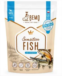 bemo-sensitive-adult-m-l-fish-monoproteinowa-hipoalergiczna-1kg