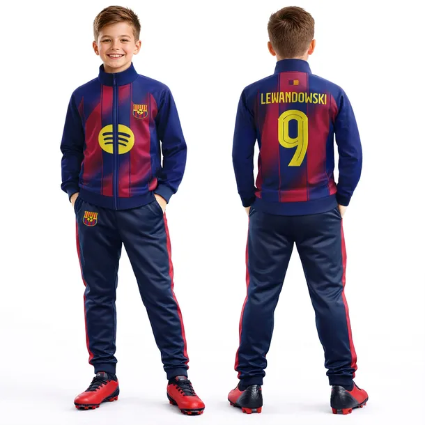 DRES PIŁKARSKI - LEWANDOWSKI BARCA - 122 cm