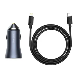 baseus-ladowarka-samochodowa-1x-usb-1x-usb-c-qc-40w-kabel-lightning-usb-c