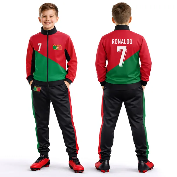 DRES PIŁKARSKI RONALDO PORTUGALIA - 128 cm