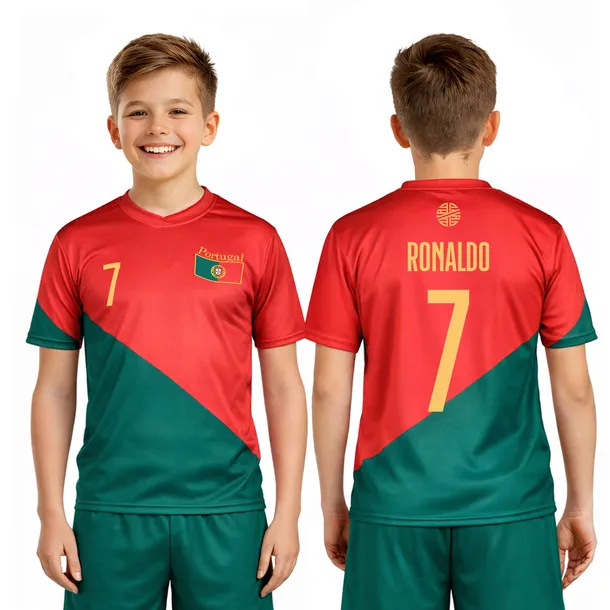 Koszulka piłkarska - RONALDO PORTUGALIA - 116 cm