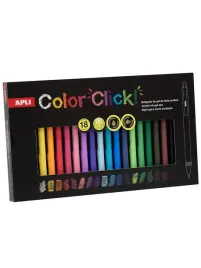 apli-kids-dlugopisy-zelowe-z-tuszem-akrylowym-color-click-18-kolorow
