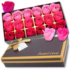 sztuczne-roze-flower-box-mydlane-kwiaty-18szt-prezent-dekoracyjne-rozowe