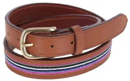pasek-do-spodni-bryczesow-covalliero-26ss-skorzany-z-perelkami-brazowy-85