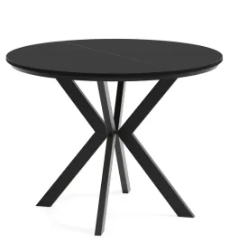 stol-rozkladany-okragly-evo-100-138-z-obrecza-nogi-metal-czarne-blat-czarny