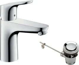 hansgrohe-logis-71100000-bateria-umywalkowa-93-mm-ecosmart-chrom-z-cieglem