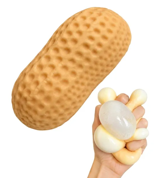 SKWISH ORZESZEK ZIEMNY orzech 11 CM ANTYSTRESOWY GNIOTEK SQUISHY