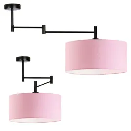 lampa-wiszaca-regulowana-sufitowa-zyrandol-led-e27-przegubowa-abazur-rozowy