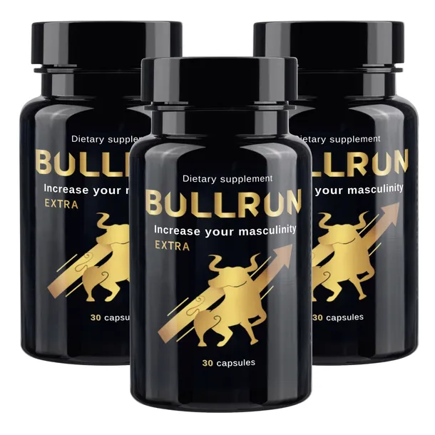 BULLRUN NA SILNĄ POTENCJĘ, EREKECJĘ, WZWODY, LIBIDO i POWIĘKSZENIE 30k.