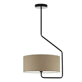 lampa-wiszaca-sufitowa-bezowa-zyrandol-led-e27-abazur-do-pokoju-nowoczesna