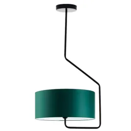 lampa-wiszaca-sufitowazielona-zyrandol-led-e27-abazur-do-pokoju-nowoczesna