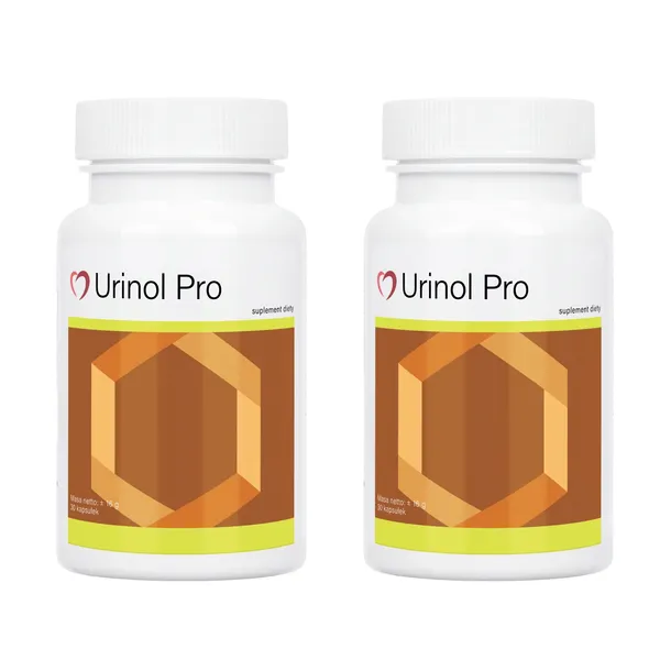 2x Urinol Pro – Silne wsparcie układu moczowego naturalne składniki 30 kaps