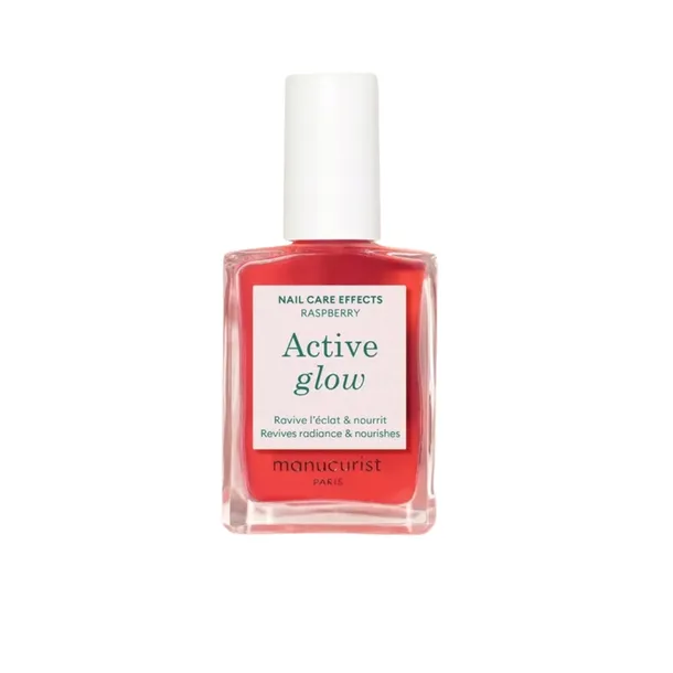 Manucurist Active Glow Revieves Radiance & Nourishes Raspberry 15ml