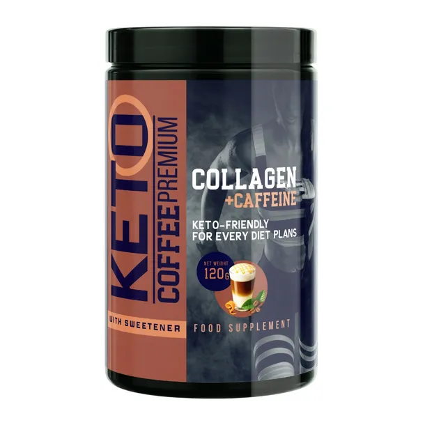 Keto Coffee Premium - Białkowy suplement wspierający odchudzanie 120g