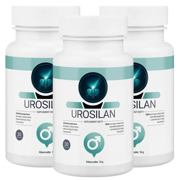 Urosilan – Na męskie zdrowie 90 kaps.