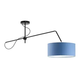 lampa-wiszaca-przegubowa-sufitowa-abazur-led-e27-regulowana-niebieska-modna