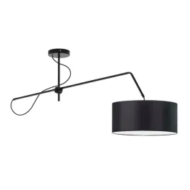 lampa-wiszaca-przegubowa-sufitowa-abazur-led-e27-regulowana-czarna-modern