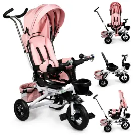 rowerek-trojkolowy-obrotowy-360-rozowy-delux-daszkiem-ecotoys