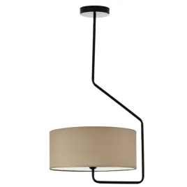 lampa-wiszaca-sufitowa-bezowa-zyrandol-led-e27-abazur-do-pokoju-nowoczesna
