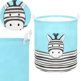 kosz-do-przechowywania-zabawek-i-ubran-pojemnik-z-uszami-zebra