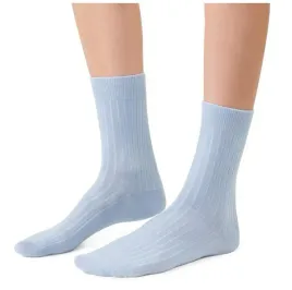 steven-skarpety-damskie-z-welny-merino-bezuciskowe-blekitne-38-40
