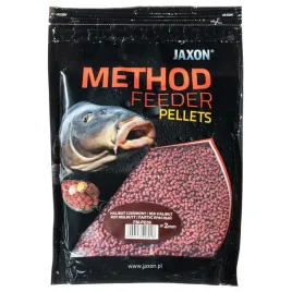 pellet-jaxon-method-2mm-halibut-czerwony-500g