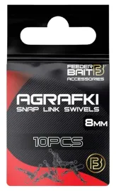 agrafki-feeder-bait-snap-link-swivels-8mm-10szt