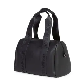 childhome-torba-do-wozka-mommy-club-vegan-leather-black