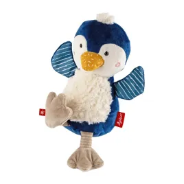pierwsza-przytulanka-pingwin-27cm-patchworkowa-zabawka-dla-dzieci-sigikid