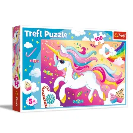 puzzle-100-elementow-piekny-jednorozec-16386-trefl