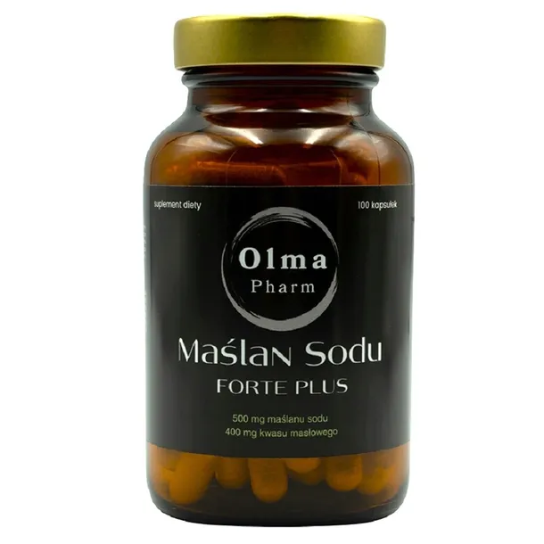 MAŚLAN SODU FORTE PLUS (500 mg) 100 KAPSUŁEK - OLMA PHARM
