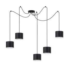 lampa-wiszaca-sufitowa-czarna-pajak-zyrandol-led-e27-abazur-regulowana