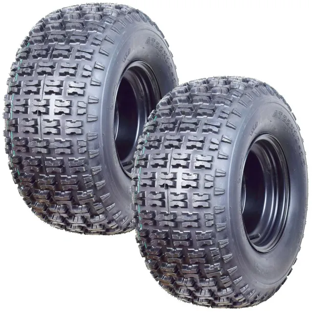 2x KOŁO KOMPLETNE 22x10-10 OPONA Z FELGĄ 4 OTWORY KÓŁKO QUADA QUAD ATV UTV