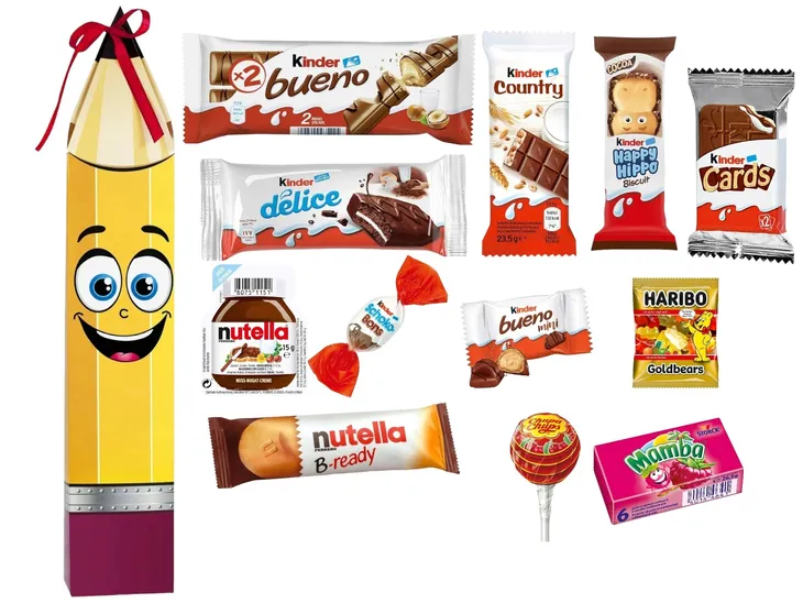 Róg Obfitości Kinder Tyta Pierwszoklasisty Ołówek Dla Przedszkolaka 37cm