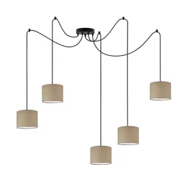 lampa-wiszaca-sufitowa-pajak-cappuccino-zyrandol-led-e27-abazur-regulowana