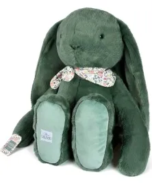 doudou-pluszowy-krolik-lapin-fleurette-doudou-70-cm-zielony