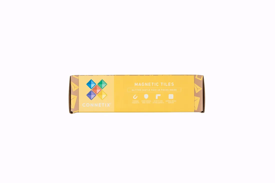 connetix-glitter-castle-pack-48-elementow-stan-nowy