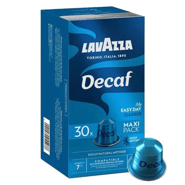 Kapsułki do Nespresso Lavazza Espresso Maestro Dek Kawa Bezkofeinowa 30 szt