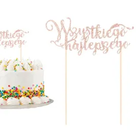 topper-na-piku-na-tort-brokatowy-roz-rosegold-19cm