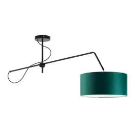 lampa-wiszaca-przegubowa-sufitowa-abazur-led-e27-regulowana-zielona-modern