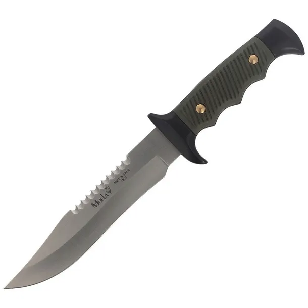 Nóz Muela turystyczny finka Full Tang 3D Black Micarta 100mm RHINO-10SV.M