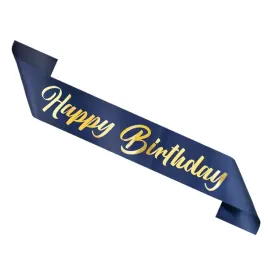 szarfa-urodzinowa-happy-birthday-granatowo-zlota