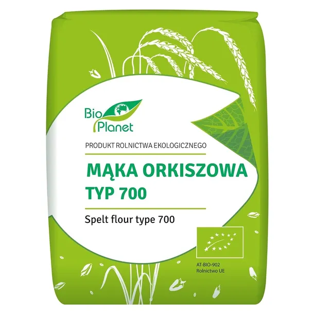 MĄKA ORKISZOWA TYP 700 BIO 1 kg - BIO PLANET