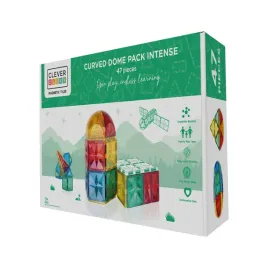 cleverclixx-klocki-magnetyczne-curved-dome-pack-intense-47-el